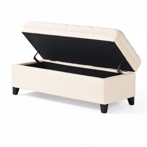 NicBex 50 Inch Storage Ottoman Bench with Legs for Bedroom,Entryway and Living Room - image 1 of 4