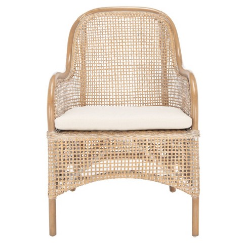 Donatella rattan chair online safavieh