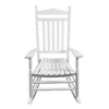 Akoasm Wooden Recliner Chair for Balcony & Porch-White - 2 of 4