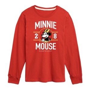 Boys' - Disney - Minnie Mouse Long Sleeve Graphic T-Shirt - 1 of 4