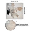 Americanflat Canvas Wall Art with Hand-Painted Accents - Gallery Wrap - Abstract Wall Art - Black, White, Grey, Beige and Cream - 2 of 4
