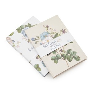 Paper Junkie 2 Pack Dotted A5 Hardcover Floral Journal Notebook for Writing, 5.5 x 8 In - 1 of 4