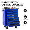 VASIP Double-Door Dustproof Tool Cart  with Layered Clapboard, Multifunctional Tool for Home,Garage - 3 of 4