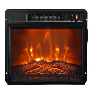 Parrot Uncle 21.1" Black Insert LED Electric Fireplace - 1 of 4