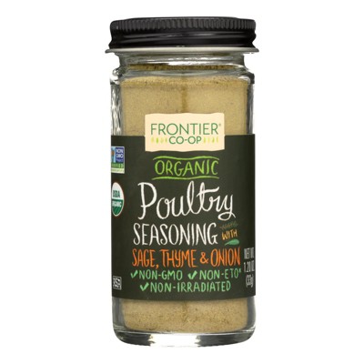 Frontier Co-Op Poultry Seasoning - Organic - 1.2 oz