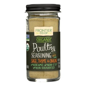 Frontier Co-Op Poultry Seasoning - Organic - 1.2 oz - 1 of 4