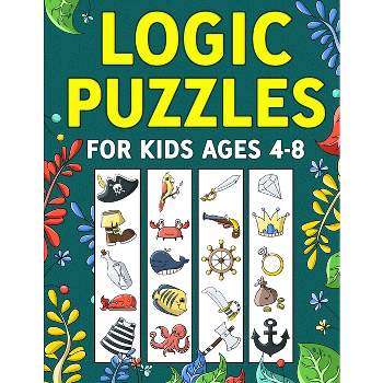 Logic Puzzles for Kids Ages 4-8 - by  Activity Wizo (Paperback)
