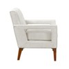 NicBex Modern Accent Chair, Living Room Chair with Solid Wood Legs Upholstery Pocket Coils Armchair for Bedroom - 4 of 4