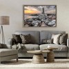 Stupell Industries Lighthouse Bay at Sunset Floating Frame Canvas Art - 3 of 4