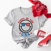 Simply Sage Market S.W.Smiley Party in the USA Smiley Face Short Sleeve Tee - 3 of 4