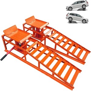 COZONY 2PCS 12,000 LBS Heavy Duty Vehicle Lift Ramps – Portable Car & Truck Service Ramps for Garage & Auto Maintenance - 1 of 4