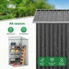 Sandinrayli 5x3 FT Storage Building Shed for Outdoor, Tool and Utility Metal Shed, Black - 3 of 4