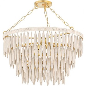 Mitzi Tiffany 4 - Light Chandelier in  Aged Brass - 1 of 1