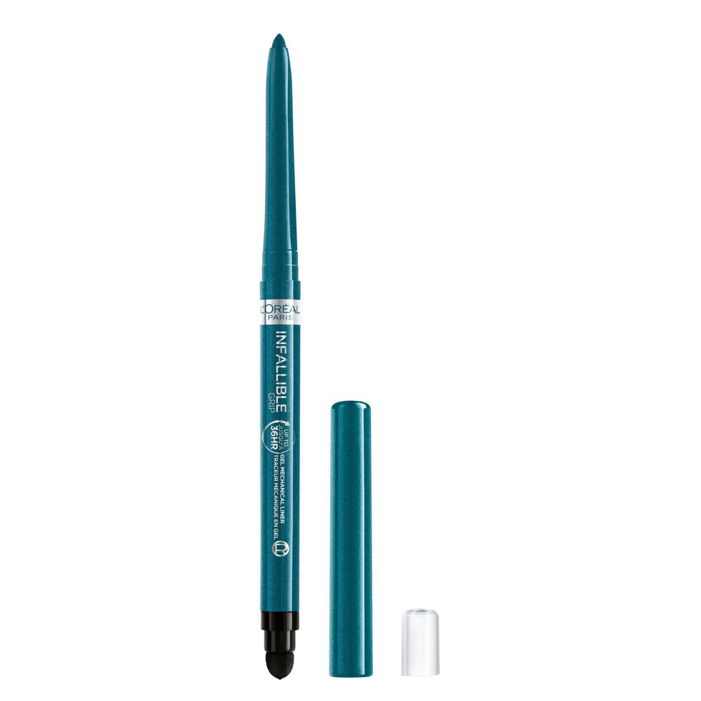 Photos - Eye / Eyebrow Pencil LOreal L'Oreal Paris Infallible Grip Waterproof Mechanical Gel Eyeliner - 240 Tur 