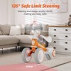 Allobebe 6" Toddler Balance Bike 3-Wheel Adjustable Seat - Orange - 2 of 4