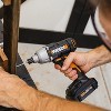 Worx WX914L 20V Power Tool Kit with AXIS Precision Cutting Jigsaw Drill Driver& 1/4 Inch Impact Driver (Batteries & Charger Included) - 3 of 4