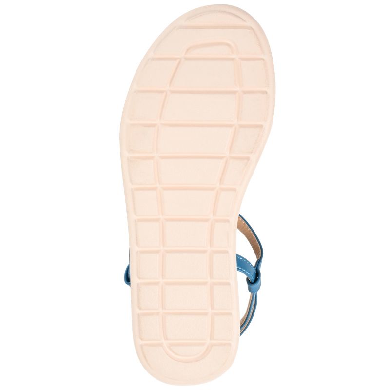 Journee Collection Womens Jeselia Tru Comfort Foam Ankle Strap Flat Sandals, 6 of 11