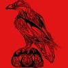Men's Design By Humans Artistic Black Raven By katrinawold Tank Top - 2 of 3