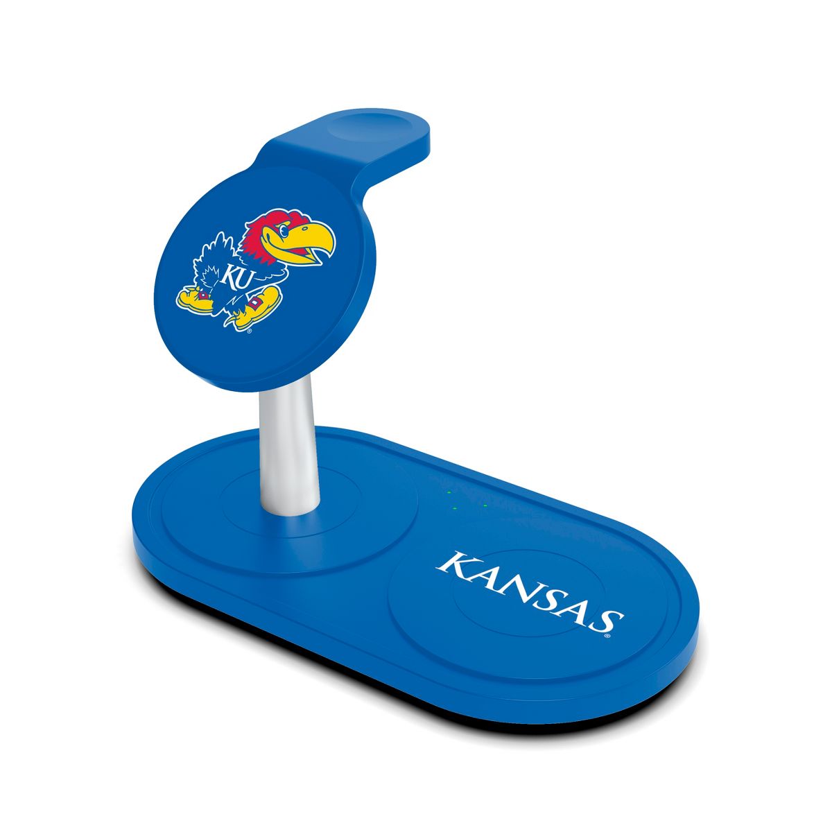SOAR NCAA 3-in-1 Wireless Charging Station- Kansas Jayhawks