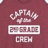 Women's - Instant Message - Captain Of The 2Nd Crew Graphic Racerback Tank - 2 of 4