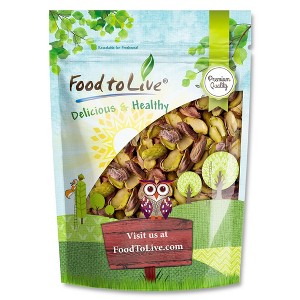 Dry Roasted Pistachio Halves with Himalayan Salt - by Food To Live - 1 of 4