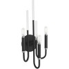 Quorum Lighting Summit 3 - Light Sconce in  Textured Black - 3 of 4