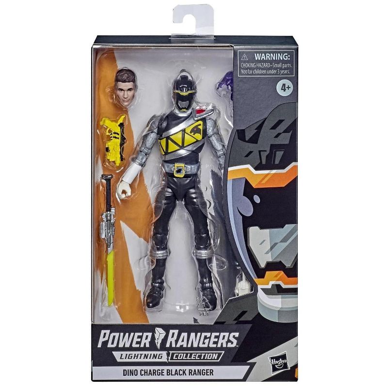 Power Rangers Lightning Collection Dino Charge Black Ranger Figure, 2 of 3