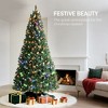 7.5ft Prelit Christmas Tree with RGB Dynamic LEDs, Remote Control, Daily Timer, Hinged Xmas Tree - 4 of 4