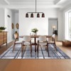 Modern Plaid Area Rug Large Washable Rugs for Living Room - 2 of 4