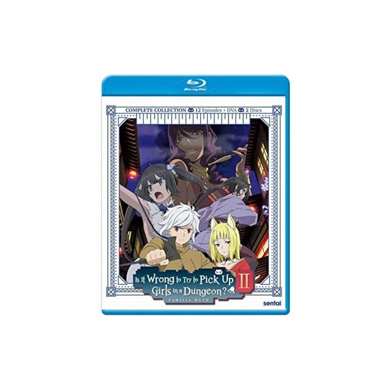 Is It Wrong To Try To Pick Up Girls In A Dungeon: Season 2 (Blu-ray), 1 of 2