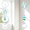 Unique Bargains Dog Memorial Gifts for Loss of Dog Silver Tone Clear 1 Pc - 4 of 4