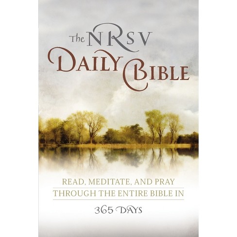 Daily Bible-NRSV - by  New Revised Standard Version & Catholic Bible Press (Paperback) - image 1 of 1