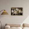 Art Remedy Glass Vase and Classical Flowers Classical vintage floral vase wall art Framed - 2 of 4