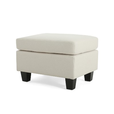 OUTSUPPLY Ottoman Footstool, Compact & Stylish Accent Piece for Living Room, Bedroom or Office