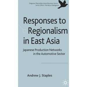 Responses to Regionalism in East Asia - (Palgrave MacMillan Asian Business) by  Andrew Staples (Hardcover) - 1 of 1