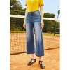 Luck of the Stylish Wide Leg Crop Jeans - 4 of 4