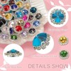 Unique Bargains DIY Craft Clothing Shoe Hat Bag Button Decor Claw Gem Rhinestones 32 Pcs - 3 of 4