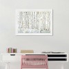 Wynwood Studio 21" x 15" Aspen Trees Nature and Landscape Framed Wall Art Print Gray : Modern Decor, Digital Artwork - 4 of 4