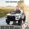 Jojoka 24V 2 Seater Ride On Truck for Kids with Remote Control, Lights, Music, Trunk, Handle, Battery Powered Electric Car Toy for Boys Girls - 4 of 4