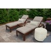 Casual Cushion Solid Sunbrella Fabric 1-Piece Outdoor Chaise Cushion, 22.5"W x 74"L - 2 of 4