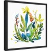 Amanti Art English Garden 3 by Lesia Binkin Canvas Wall Art Print Framed 16 x 16-in. - 3 of 4