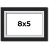 PosterPalooza | Photo Size Flat Silver Picture Frame - UV Acrylic, Foam Board Backing, Hanging Hardware - 2 of 4