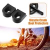 Unique Bargains Silicone Bicycle Cycling Crank Boot Protectors 2 Pcs - 2 of 4