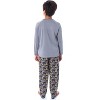 Monster Jam Trucks Boys' Maximum Destruction MAX-D 2 PC Pajama Sleep Set Grey - 4 of 4