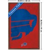 Trends International NFL Buffalo Bills - Logo 25 Framed Wall Poster Prints - 3 of 4