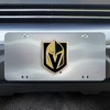 NHL Vegas Golden Knights Stainless Steel Metal License Plate - 2 of 3