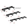 Phiestina Matte Black Stainless Steel Towel Hook Rack - 2 of 4