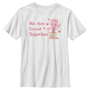 Boy's Marvel We are Groot Together T-Shirt - 1 of 4