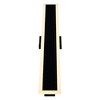 CWI Lighting Malibu LED Integrated Black Outdoor Wall Light - 2 of 4
