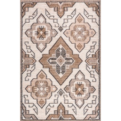 nuLOOM Kalilah SplashGuard Waterproof Machine Washable Area Rug